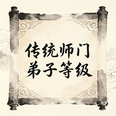 中华传统师门弟子层级礼制